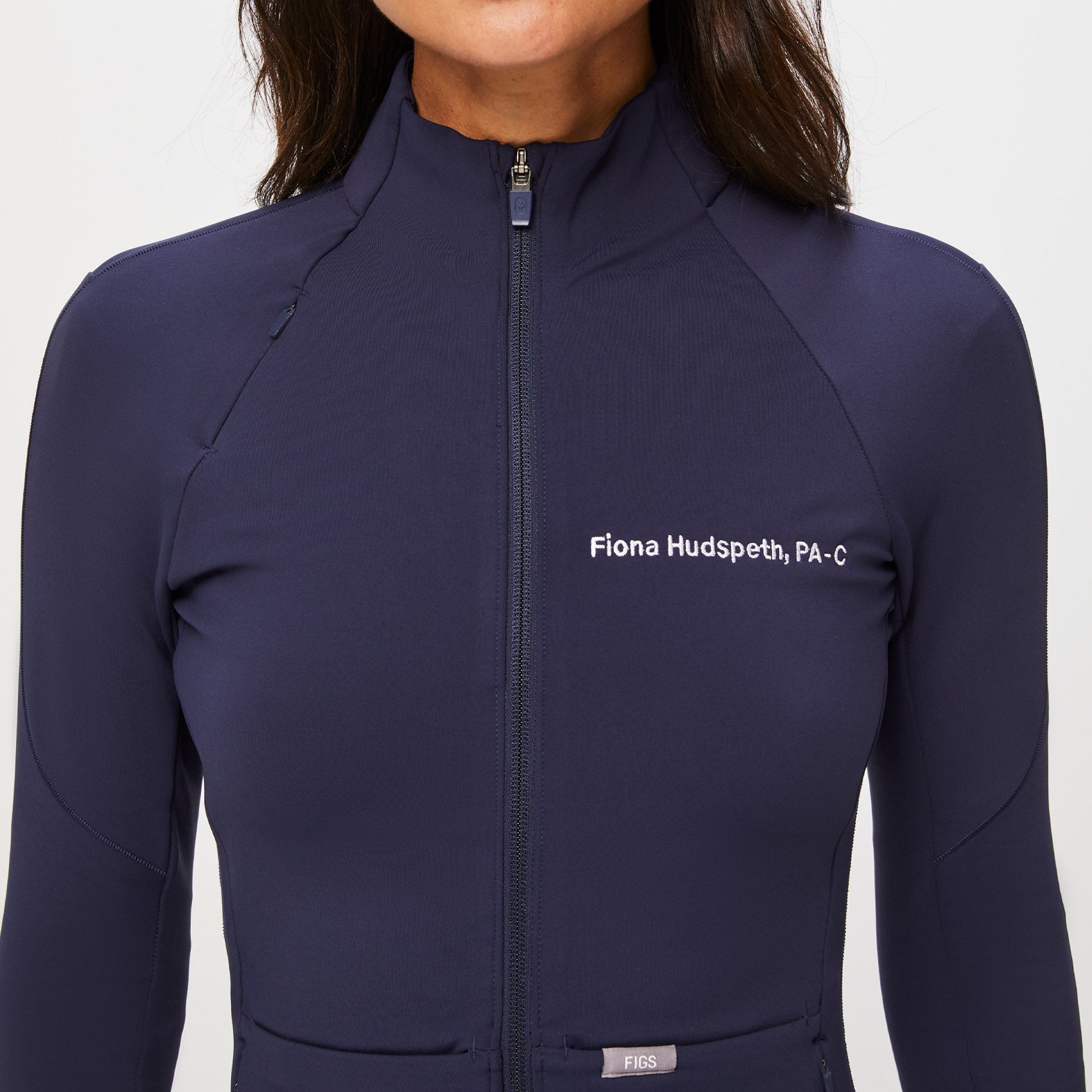 ContourKnit Scrub Jacket™ - Navy