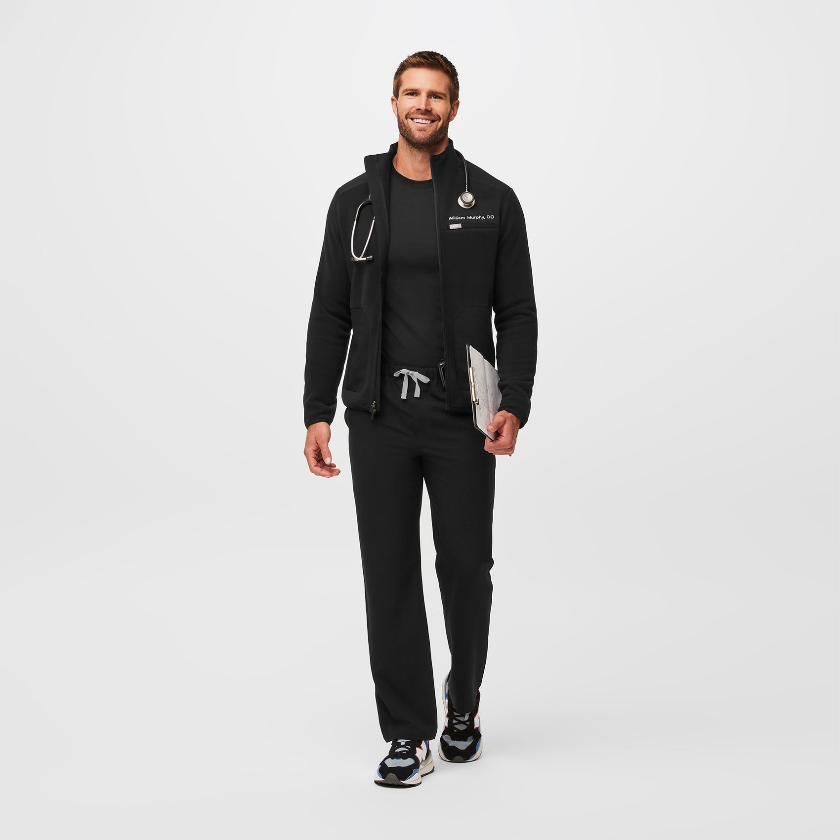 Pisco Straight-Leg Scrub Pant™ - Black