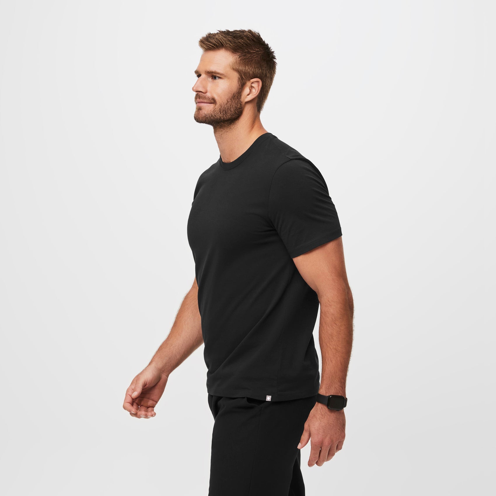 Supersoft Short-Sleeve Underscrub - Black
