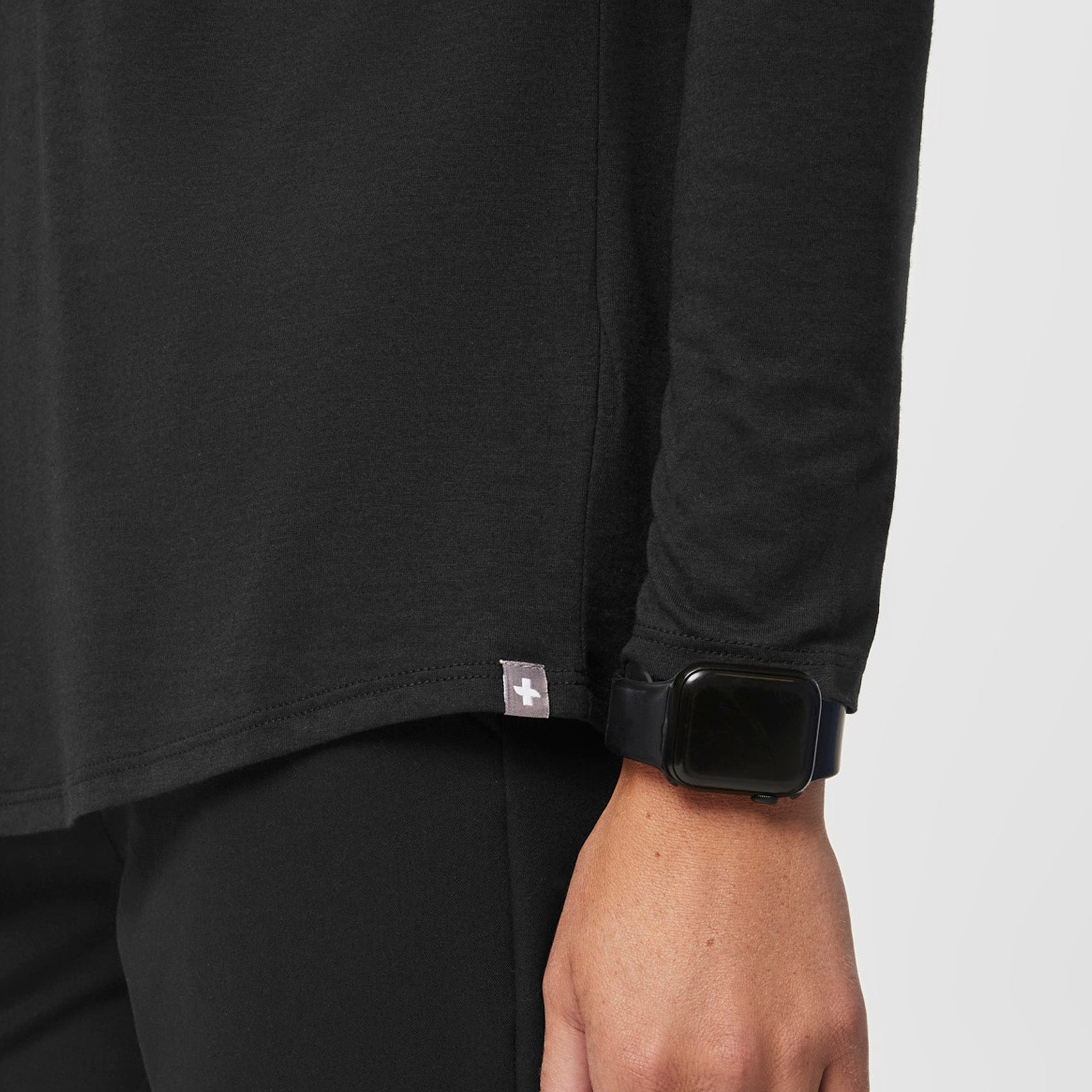 Supersoft Long-Sleeve Underscrub - Black