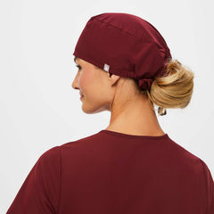 Modern Scrub Cap - Burgundy