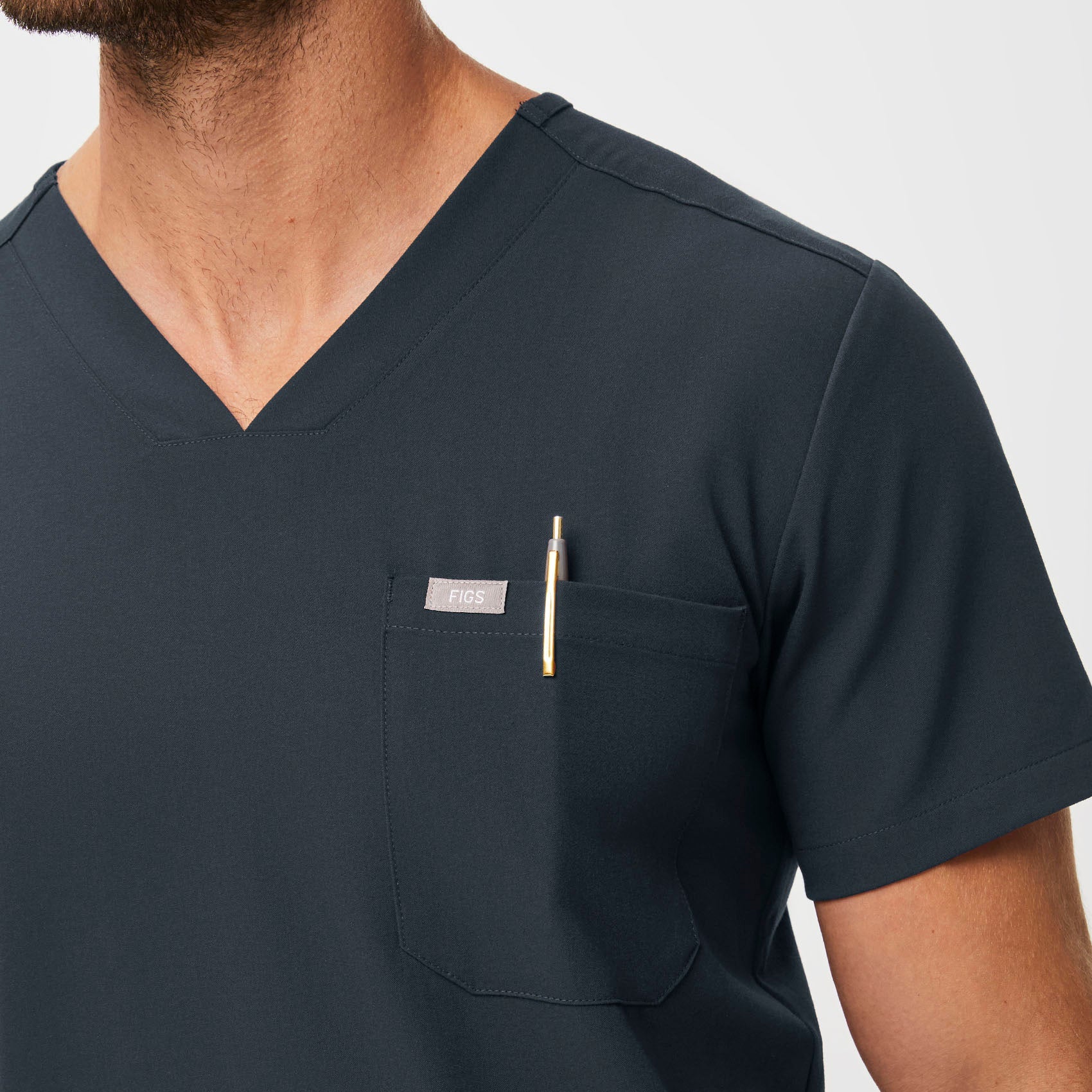 Chisec Scrub Top™ - Dark Harbor
