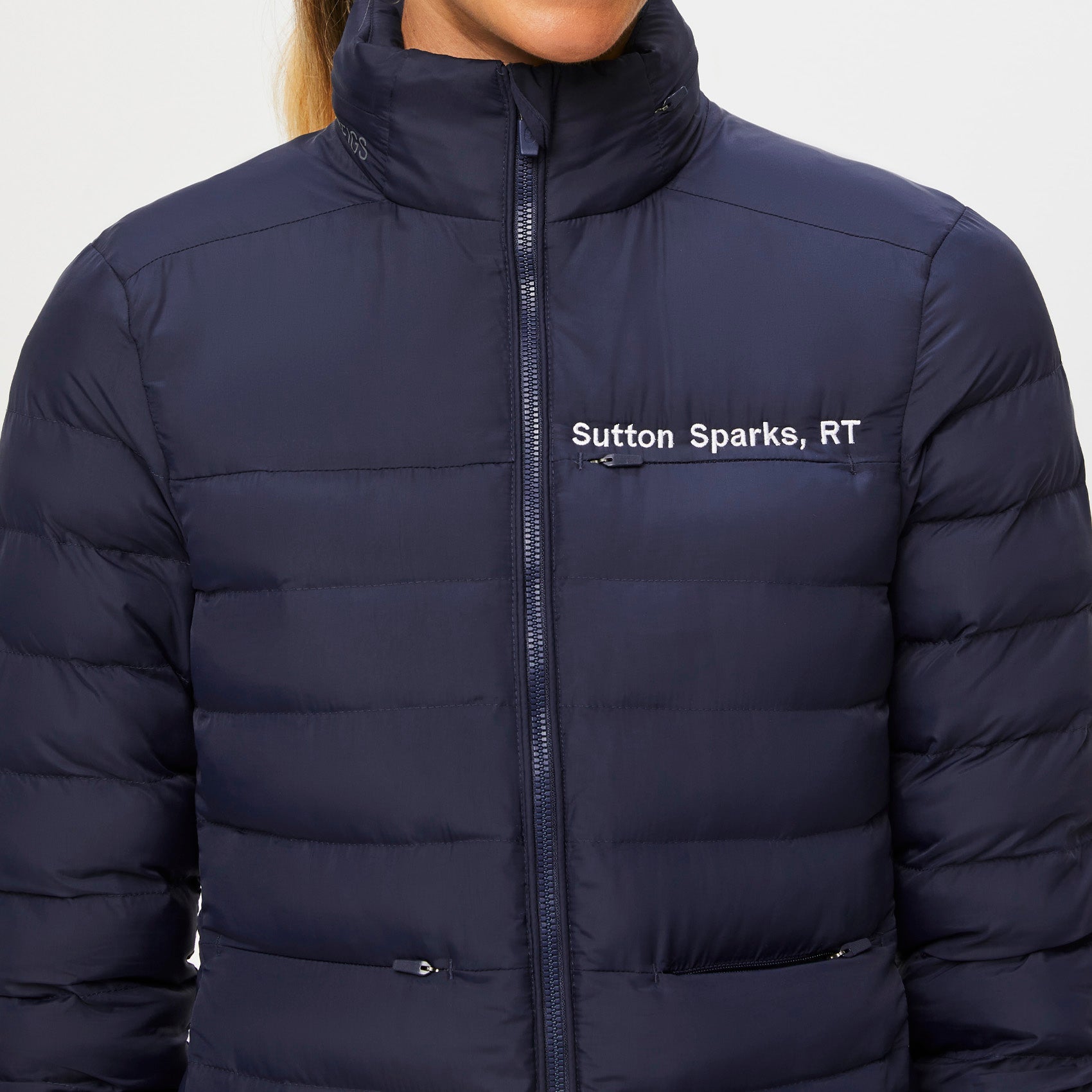 Packable Puffer Jacket - Navy