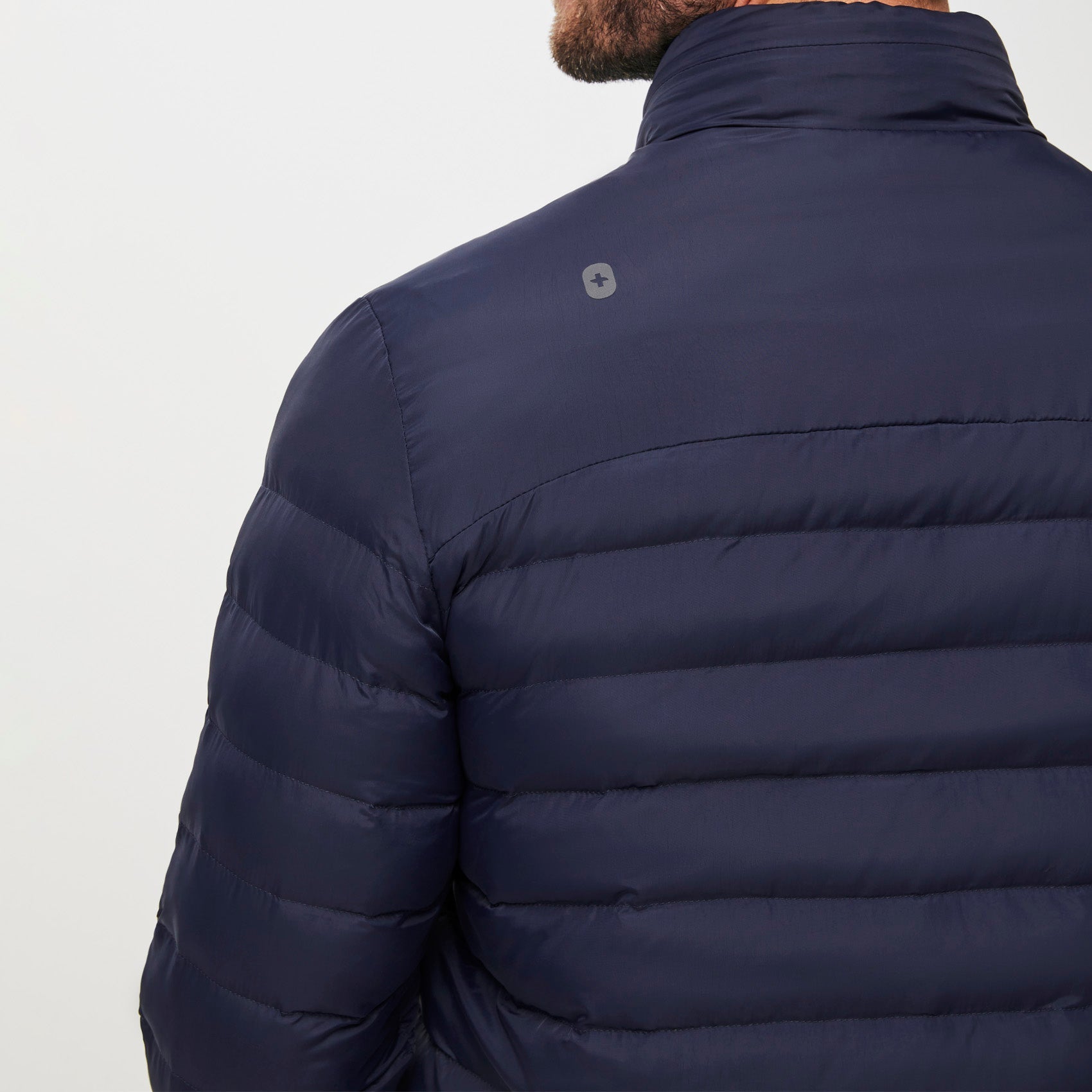 Packable Puffer Jacket - Navy