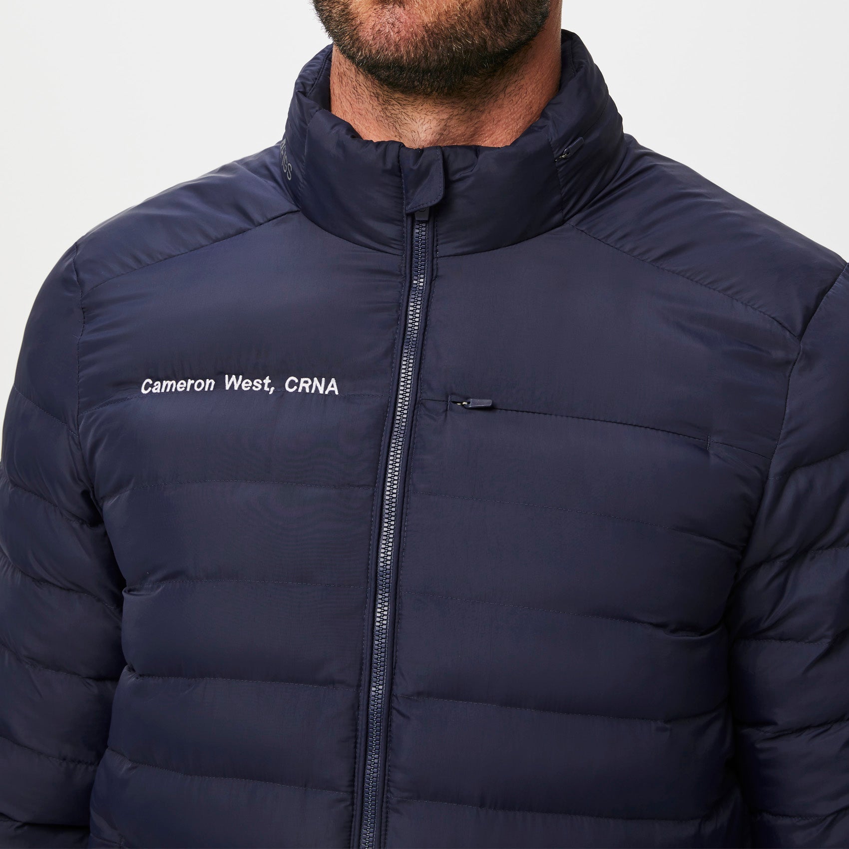 Packable Puffer Jacket - Navy