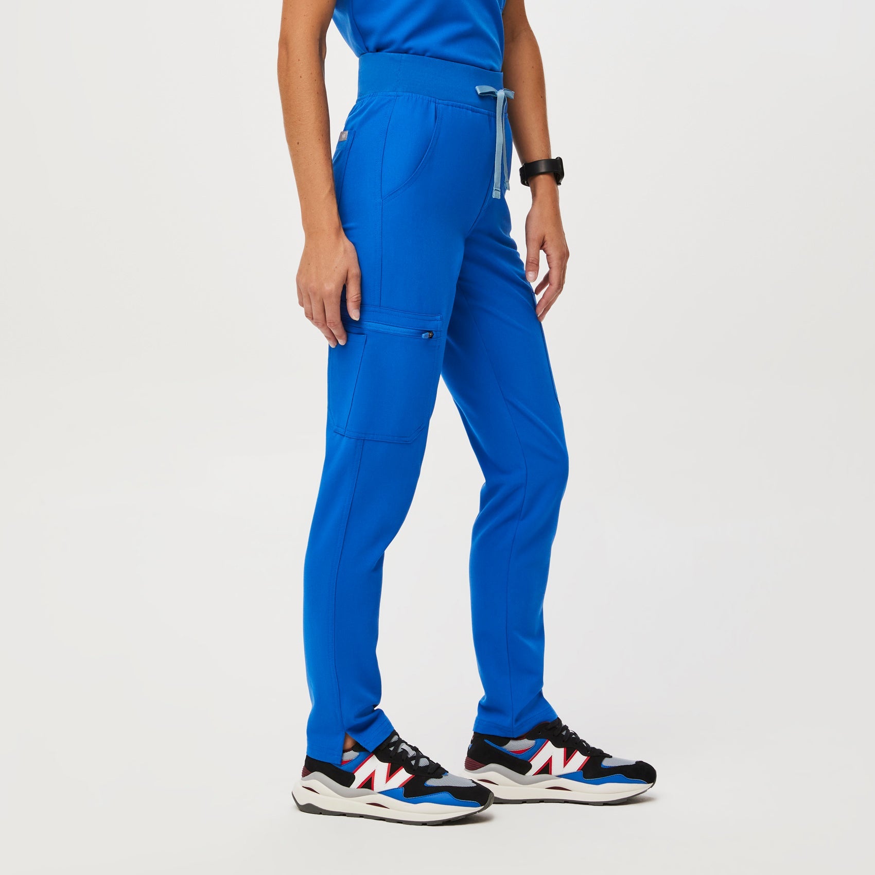 Yola High-Rise Slim Scrub Pant™ - Royal Blue