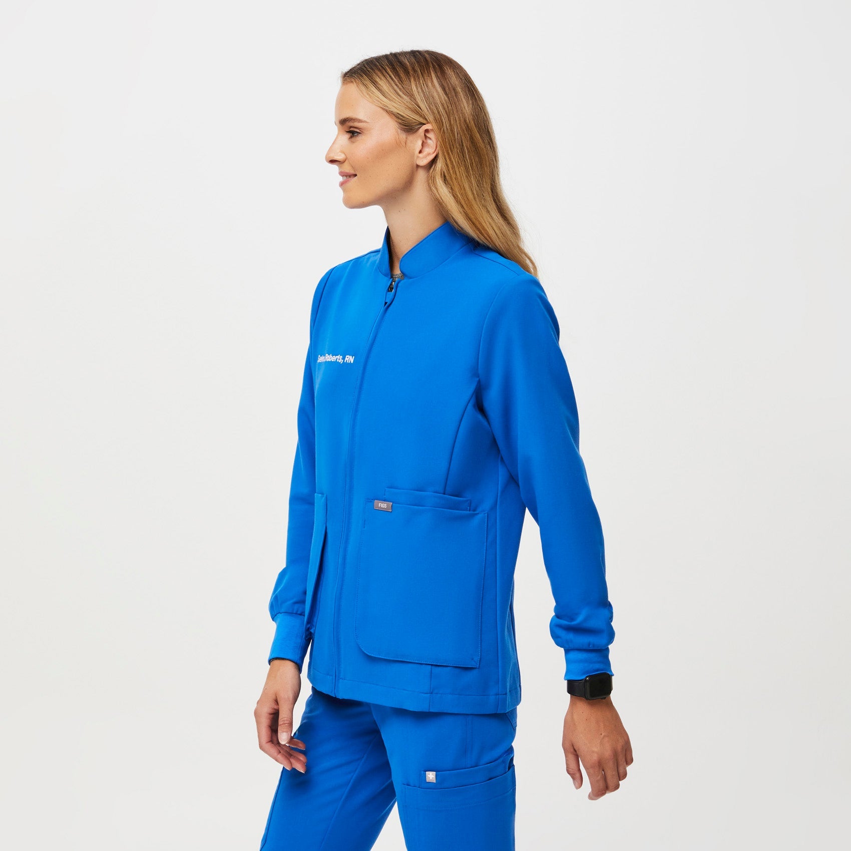 Sebina Scrub Jacket - Royal Blue