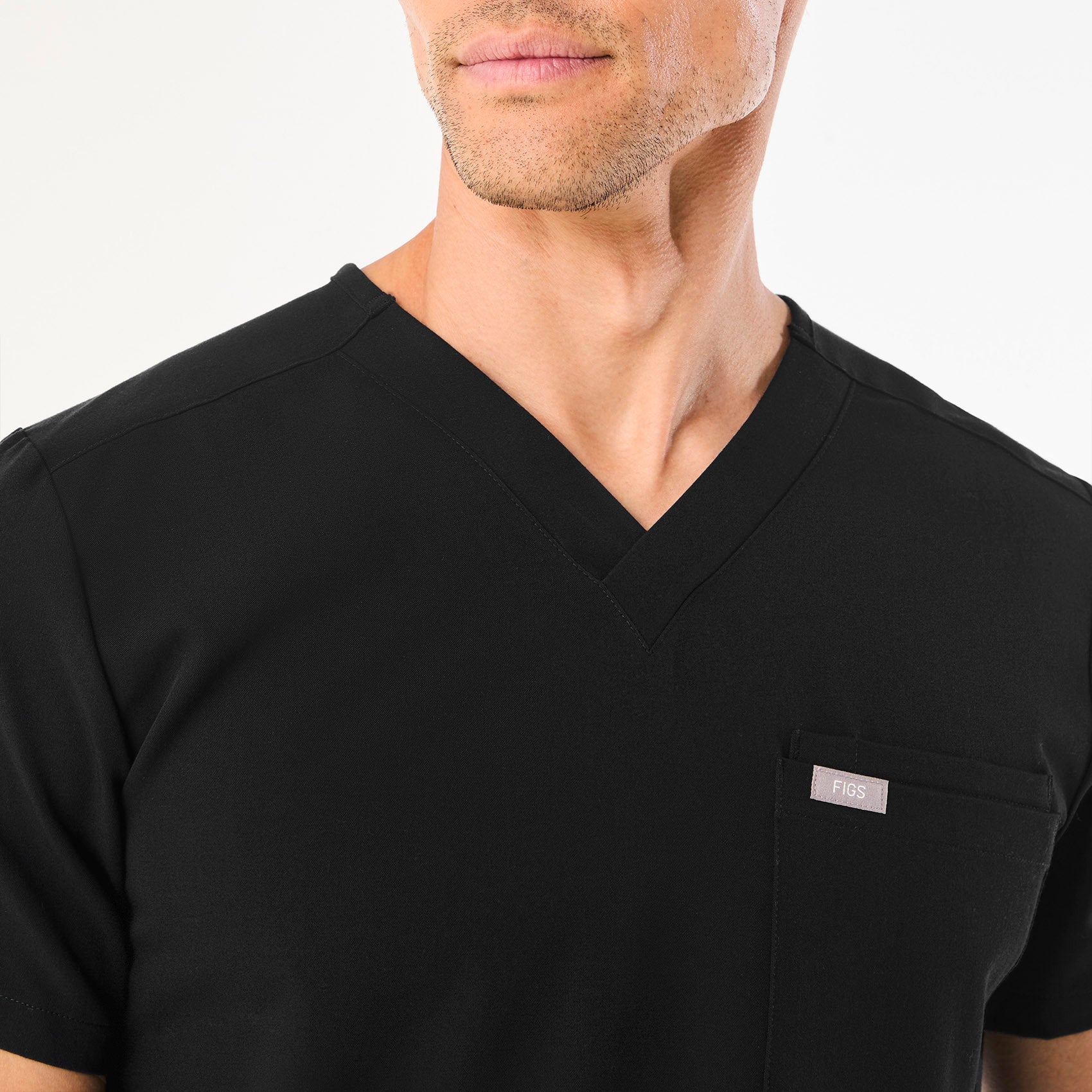 Leon Scrub Top™ - Black