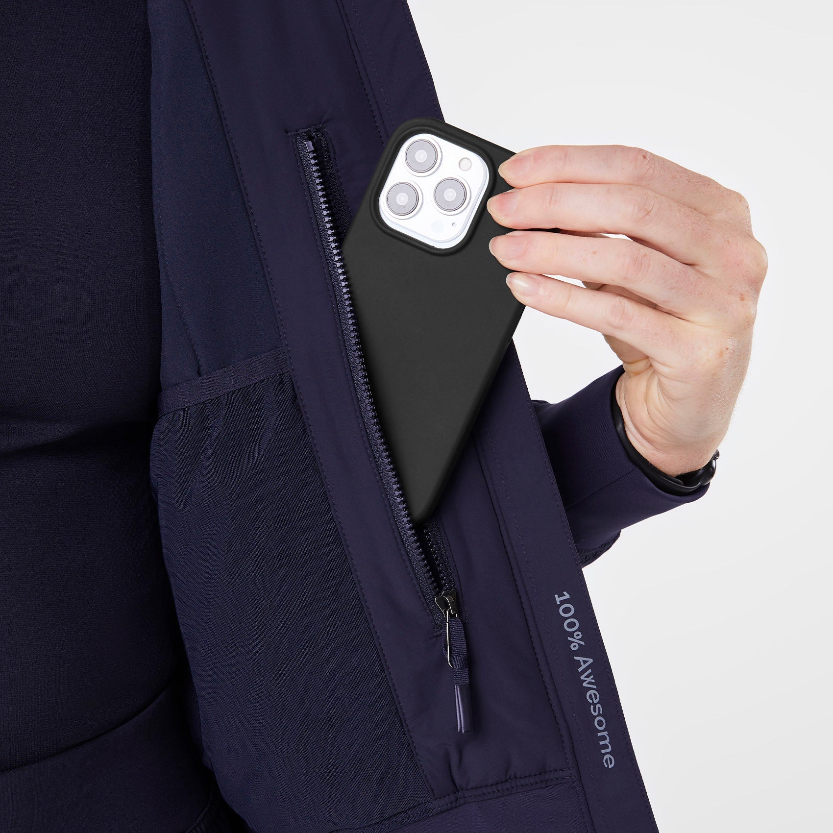 Float Bomber Jacket™ - Navy