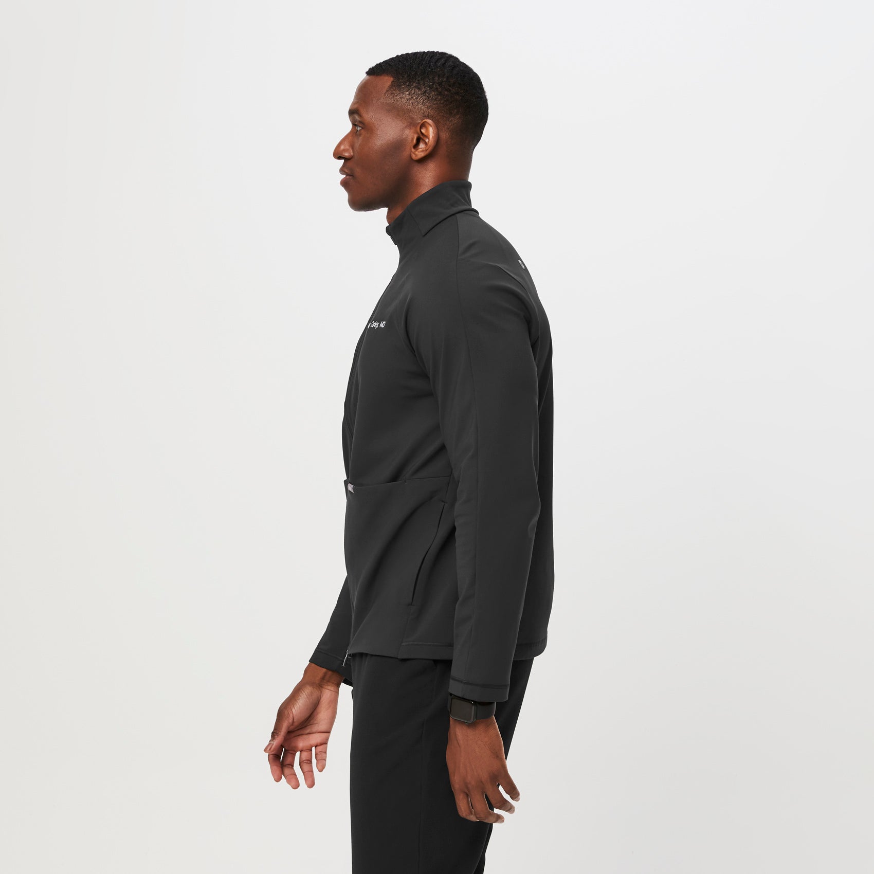 ContourKnit Scrub Jacket™ - Black