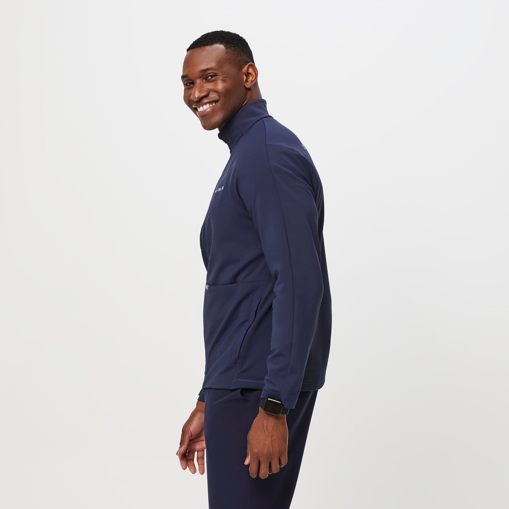 ContourKnit Scrub Jacket™ - Navy