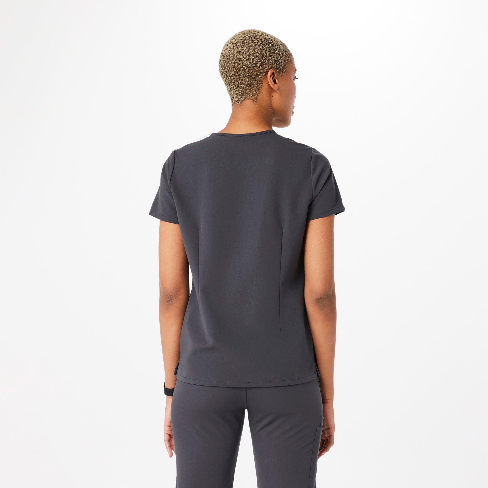 Casma Scrub Top™ - Charcoal