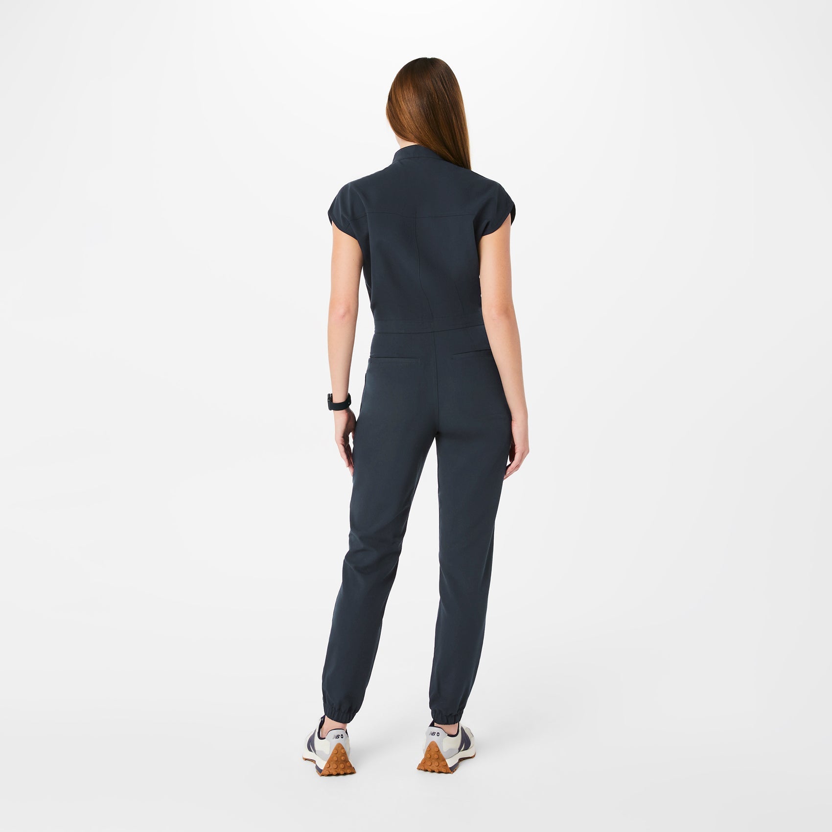 Rafaela Jogger ScrubJumpsuit™ - Dark Harbor