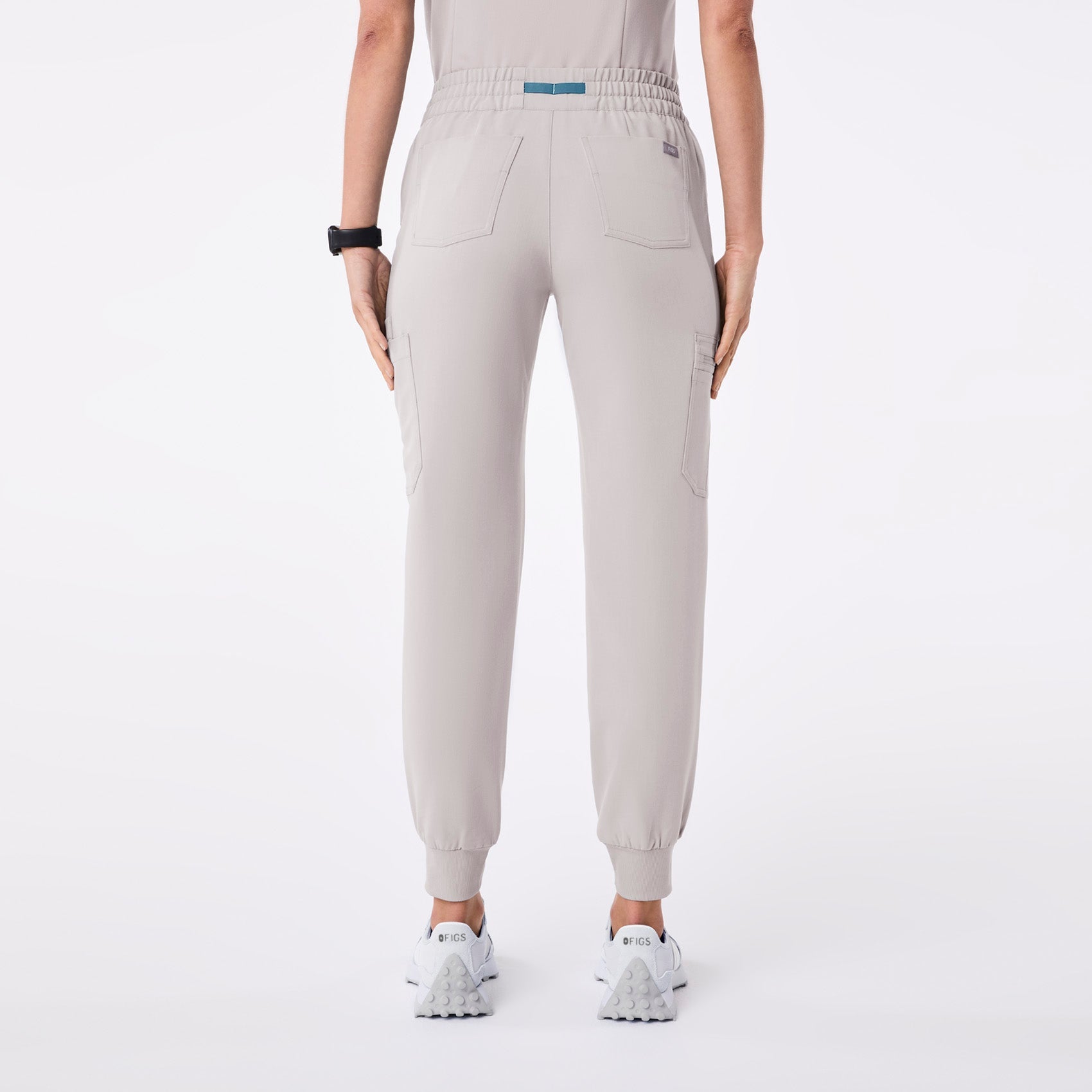 Uman High-Rise Jogger Scrub Pant - Slate