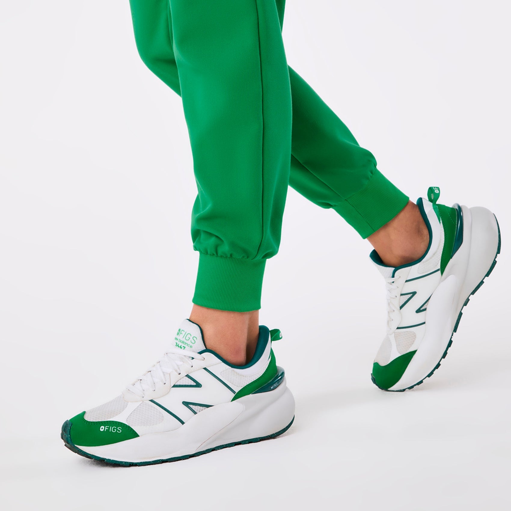 FIGS | New Balance 3447 - Evergreen