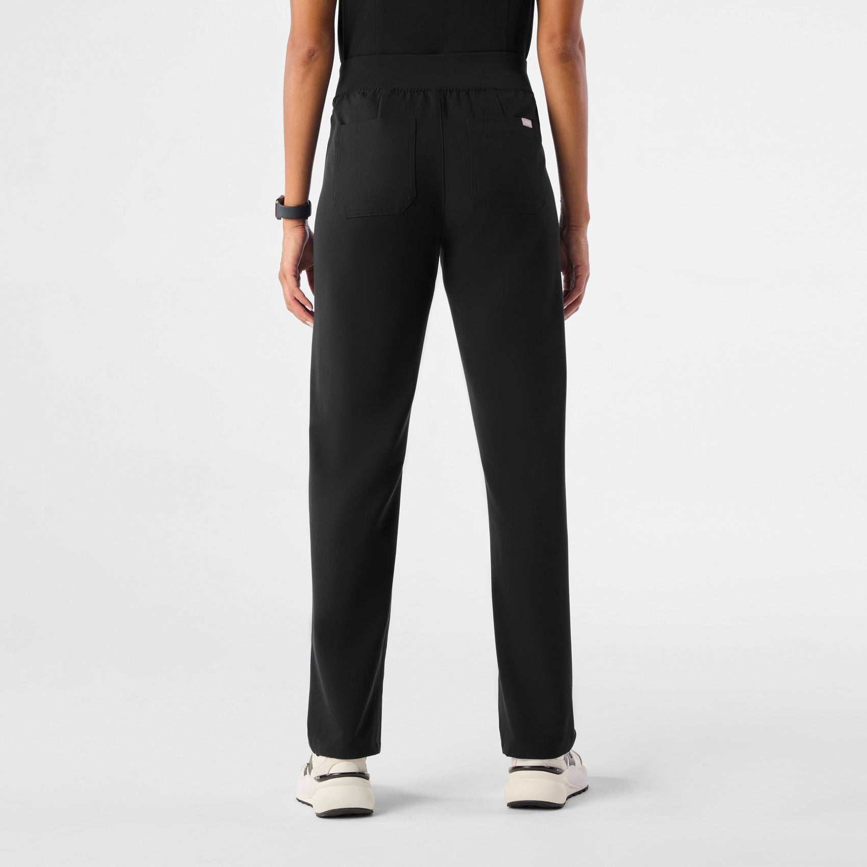 Livingston High-Rise Straight-Leg Scrub Pant™ - Black