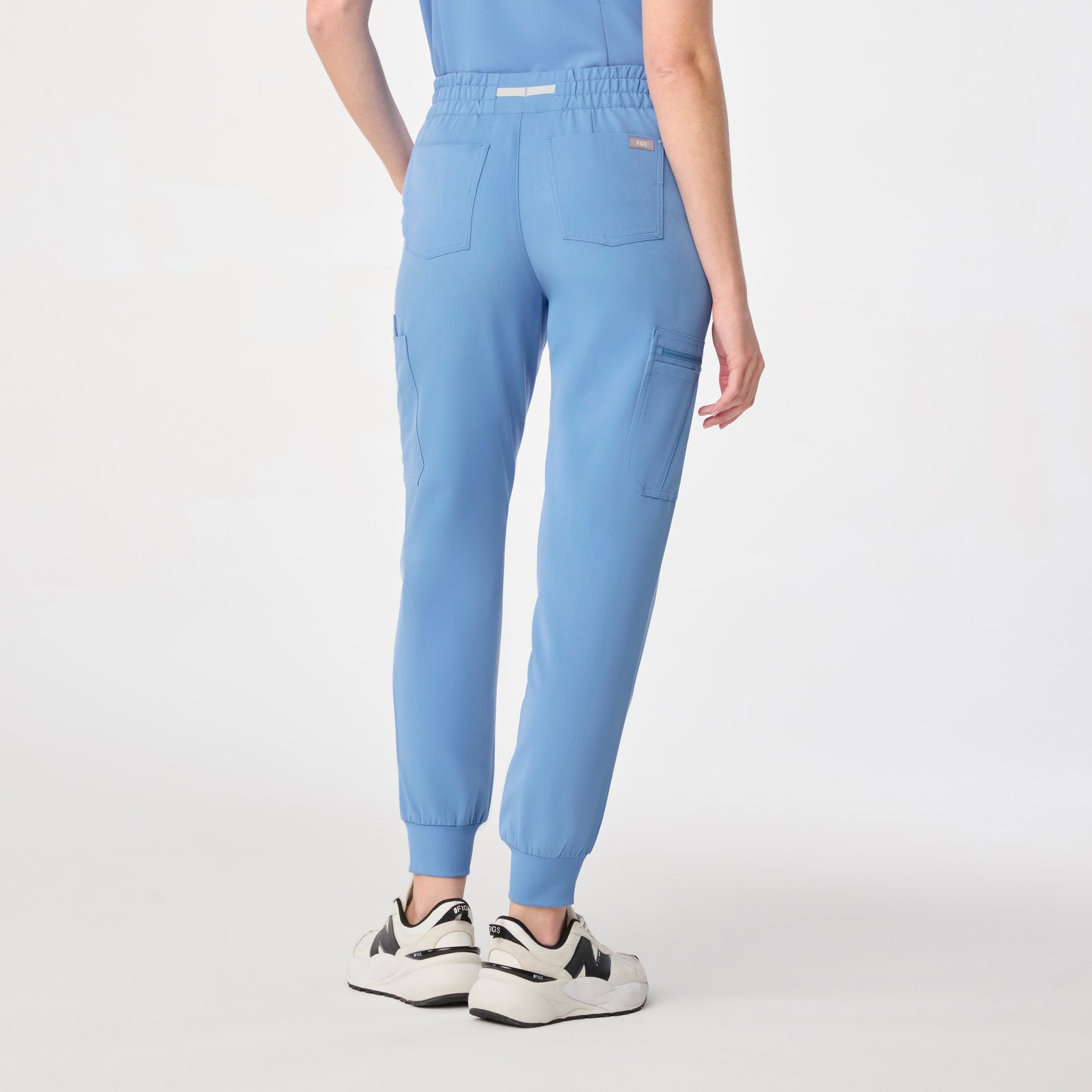 Uman Jogger Scrub Pant - Ceil Blue