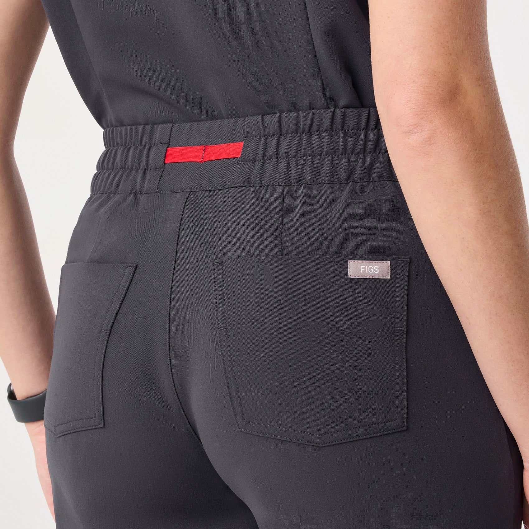 Uman High-Rise Jogger Scrub Pant - Charcoal