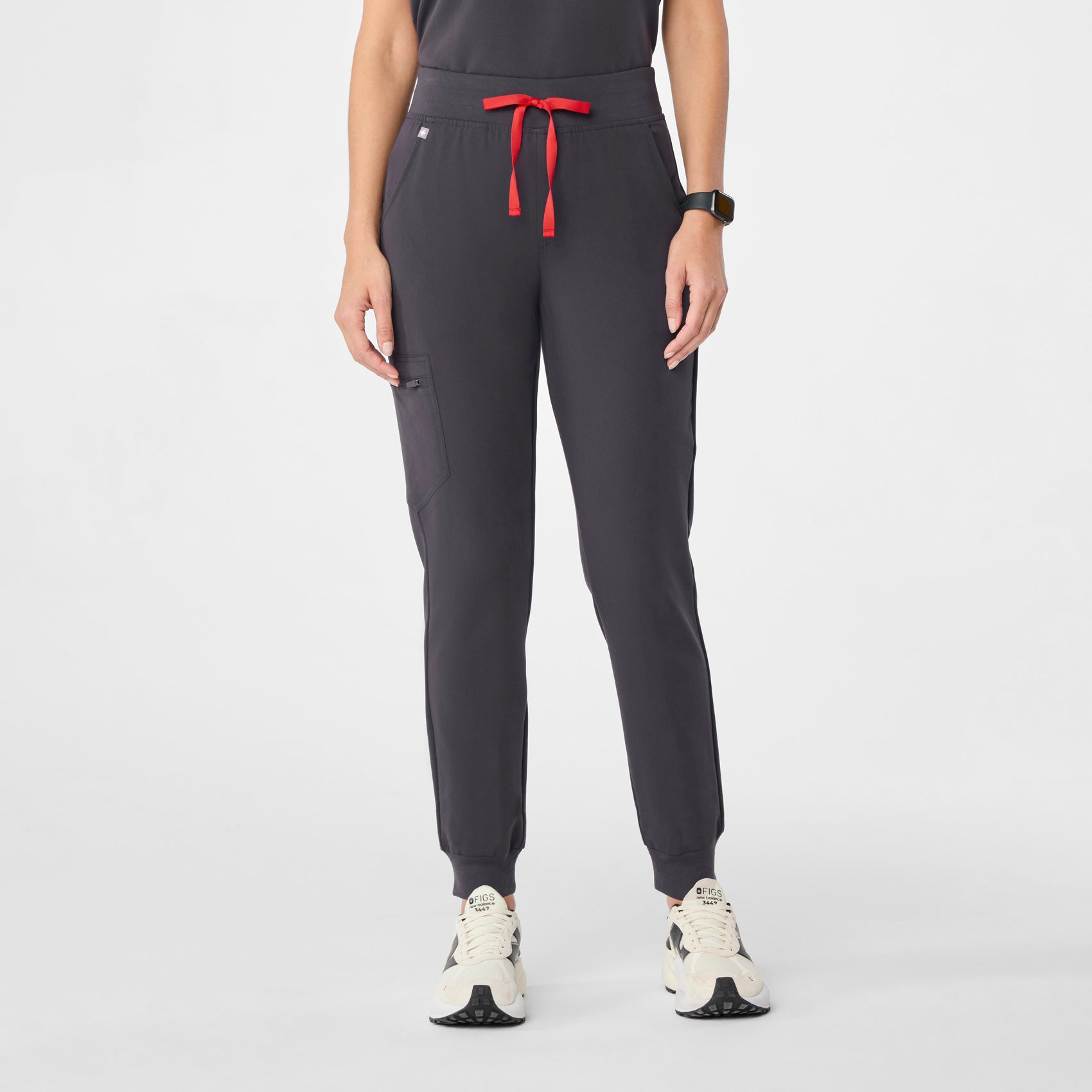 Zamora High-Rise Jogger Scrub Pant™ - Charcoal