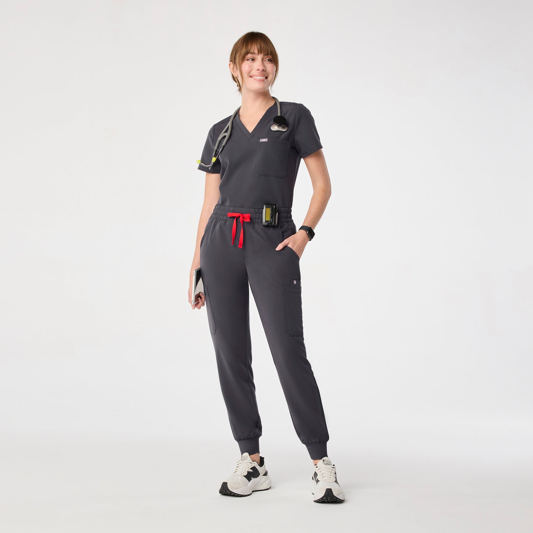 Uman Jogger Scrub Pant - Charcoal
