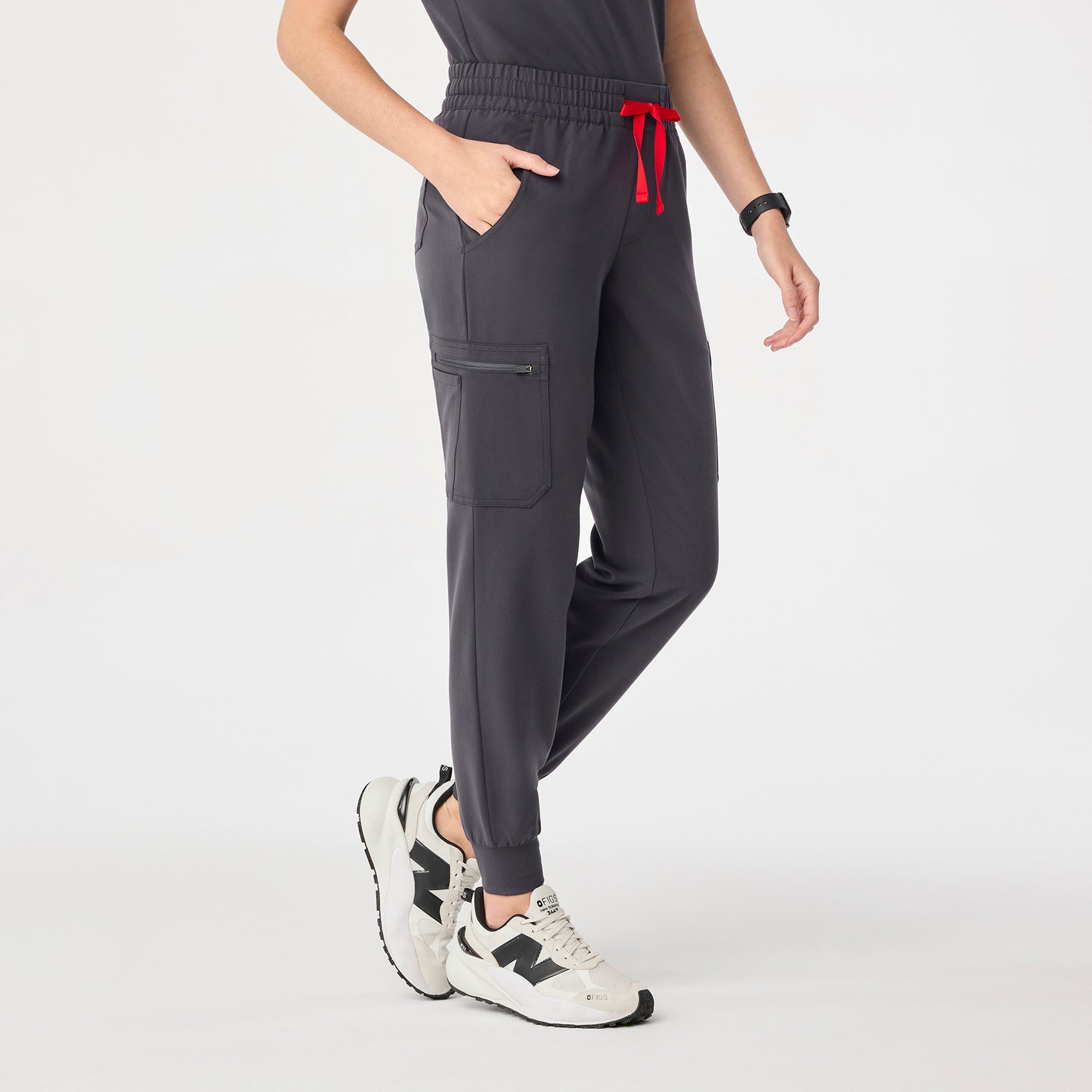 Uman Jogger Scrub Pant - Charcoal