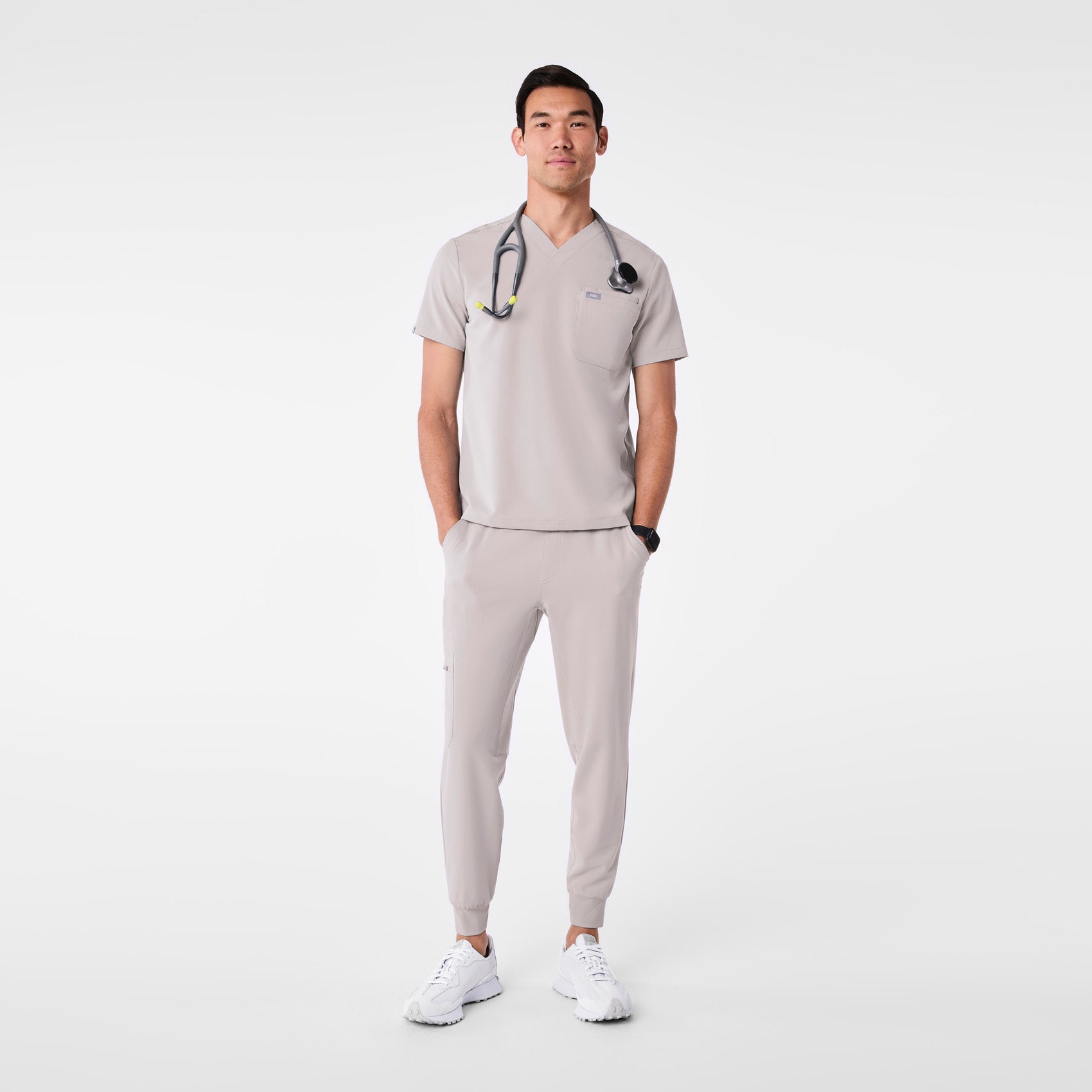 Leon Scrub Top™ - Slate