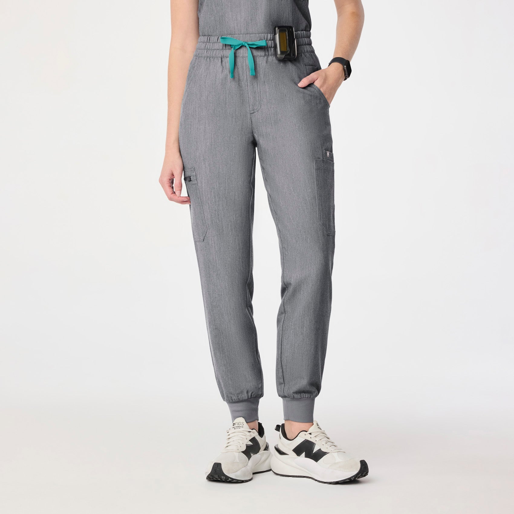 Uman High-Rise Jogger Scrub Pant - Graphite