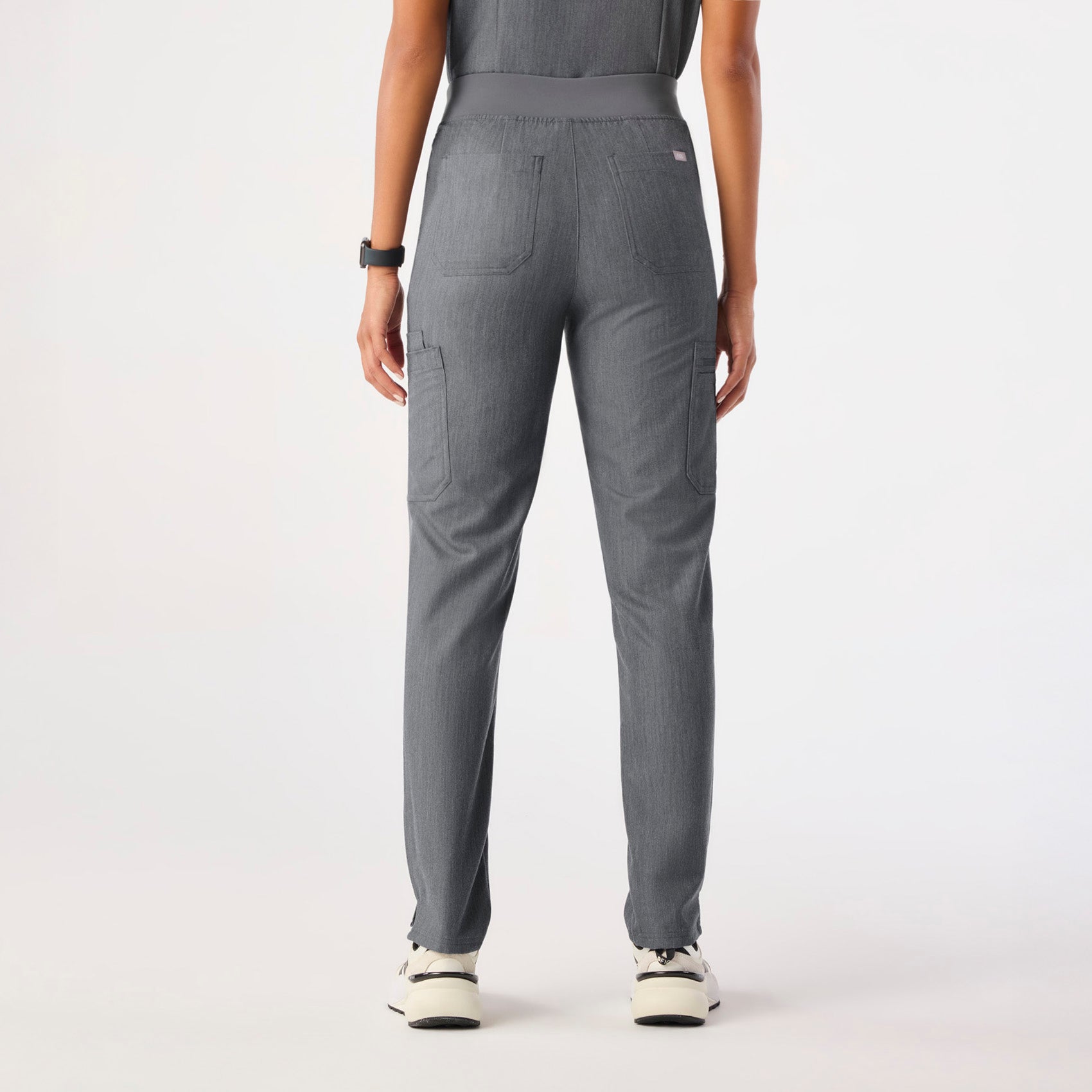 Yola High-Rise Slim Scrub Pant™ - Graphite