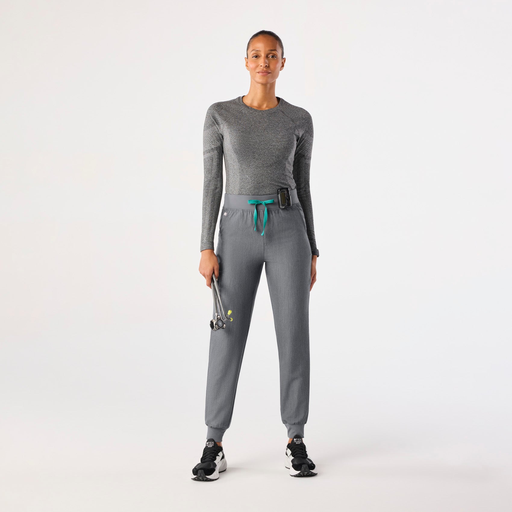 Zamora High-Rise Jogger Scrub Pant™ - Graphite
