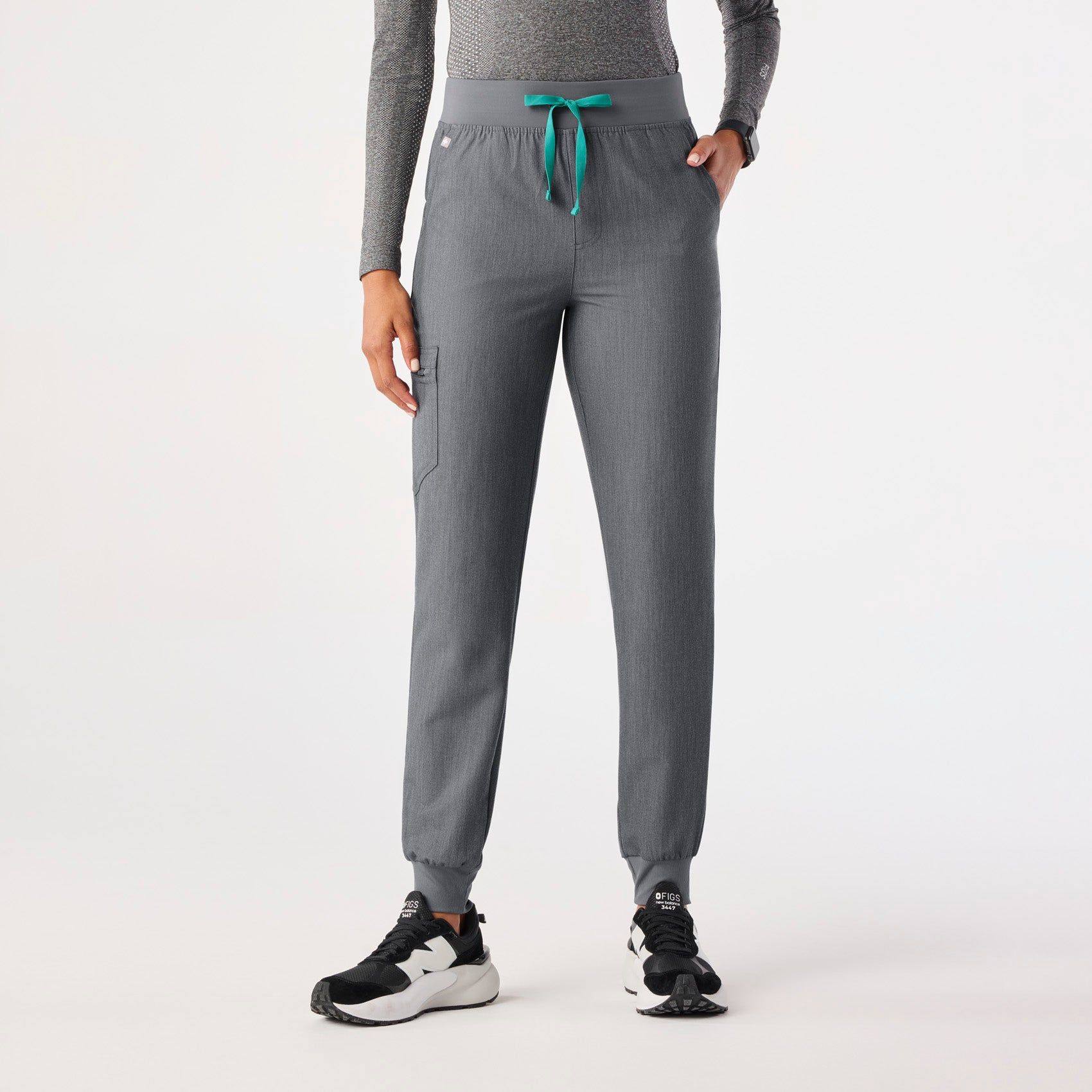 Zamora High-Rise Jogger Scrub Pant™ - Graphite