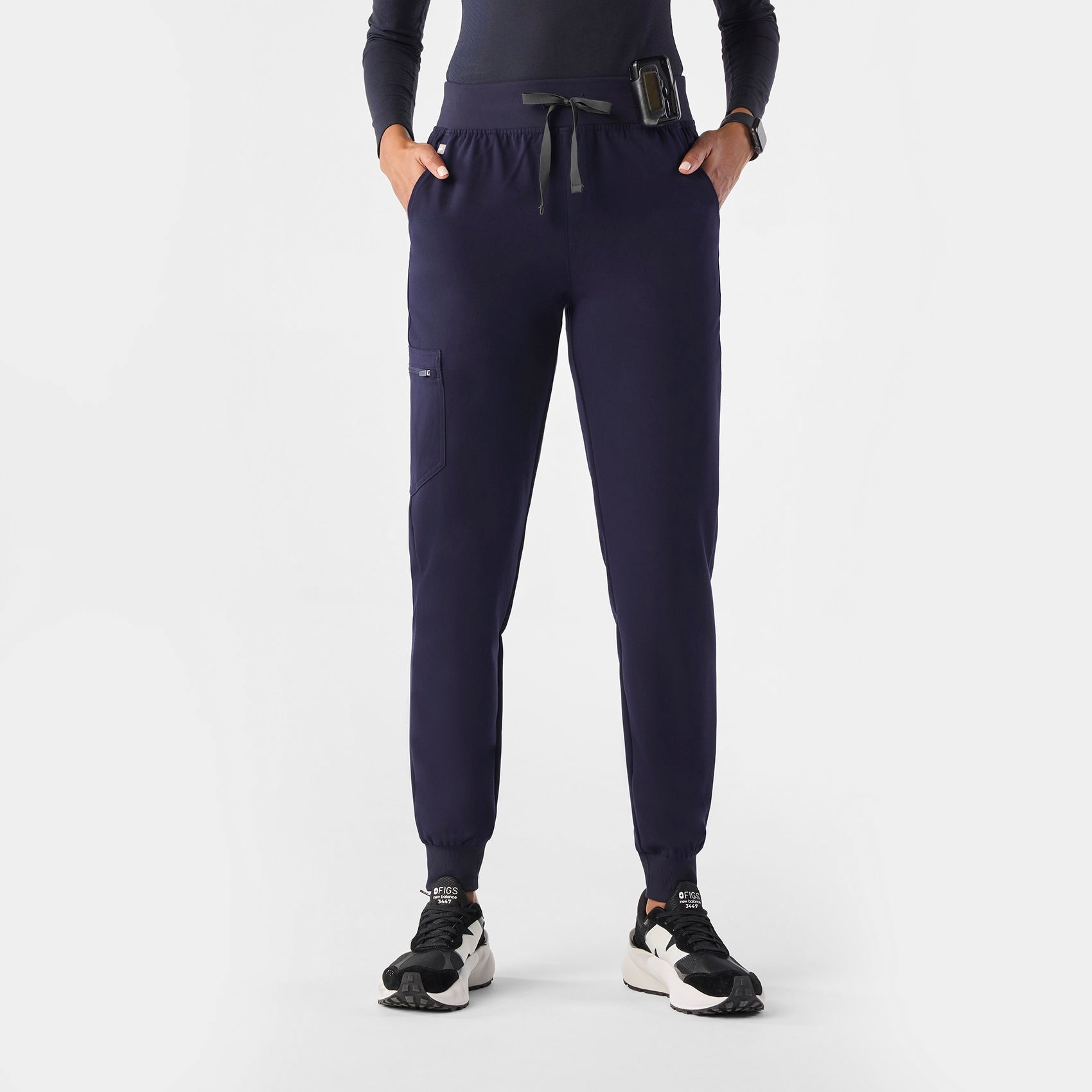 Zamora High-Rise Jogger Scrub Pant™ - Navy