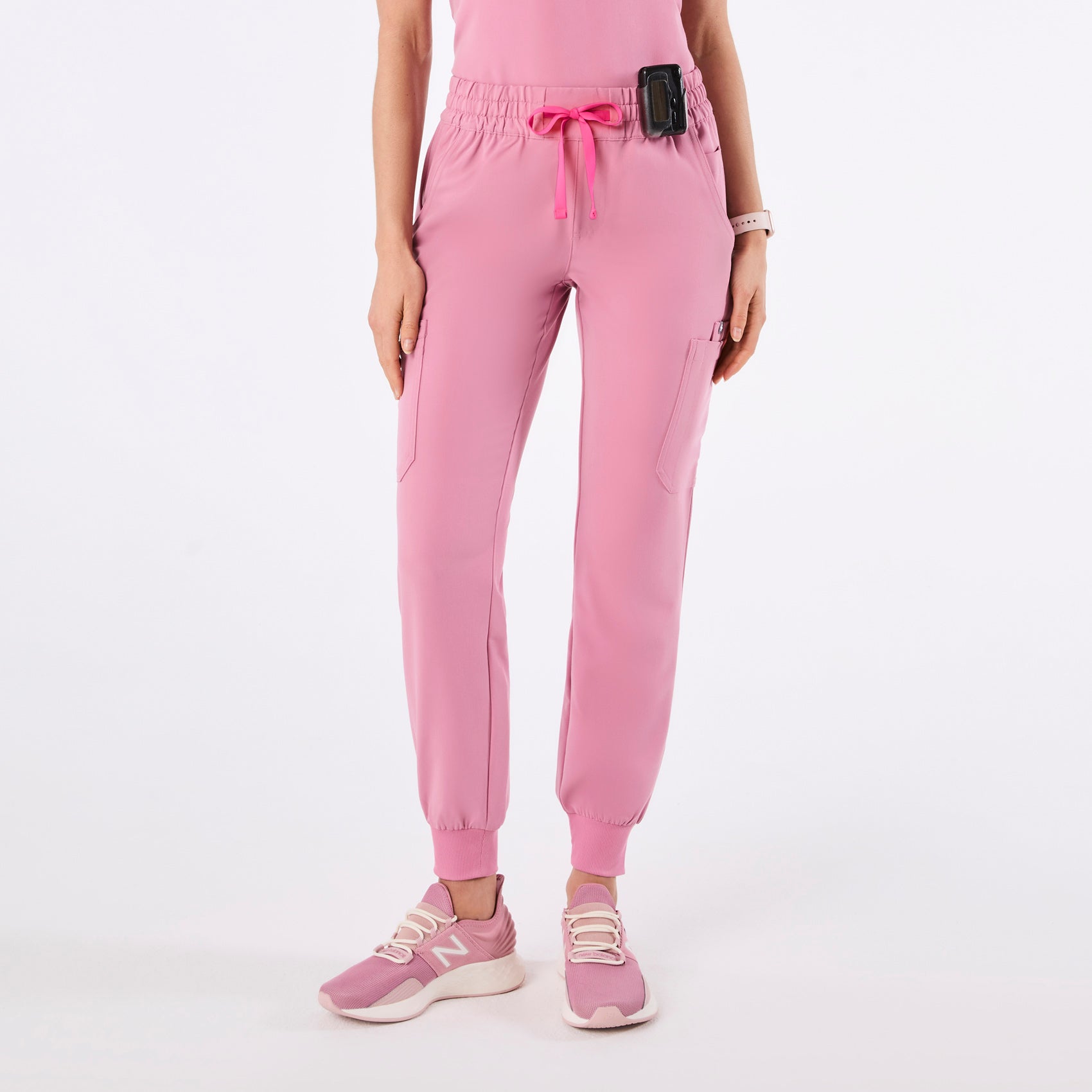 Uman Jogger Scrub Pant - Chalk Pink