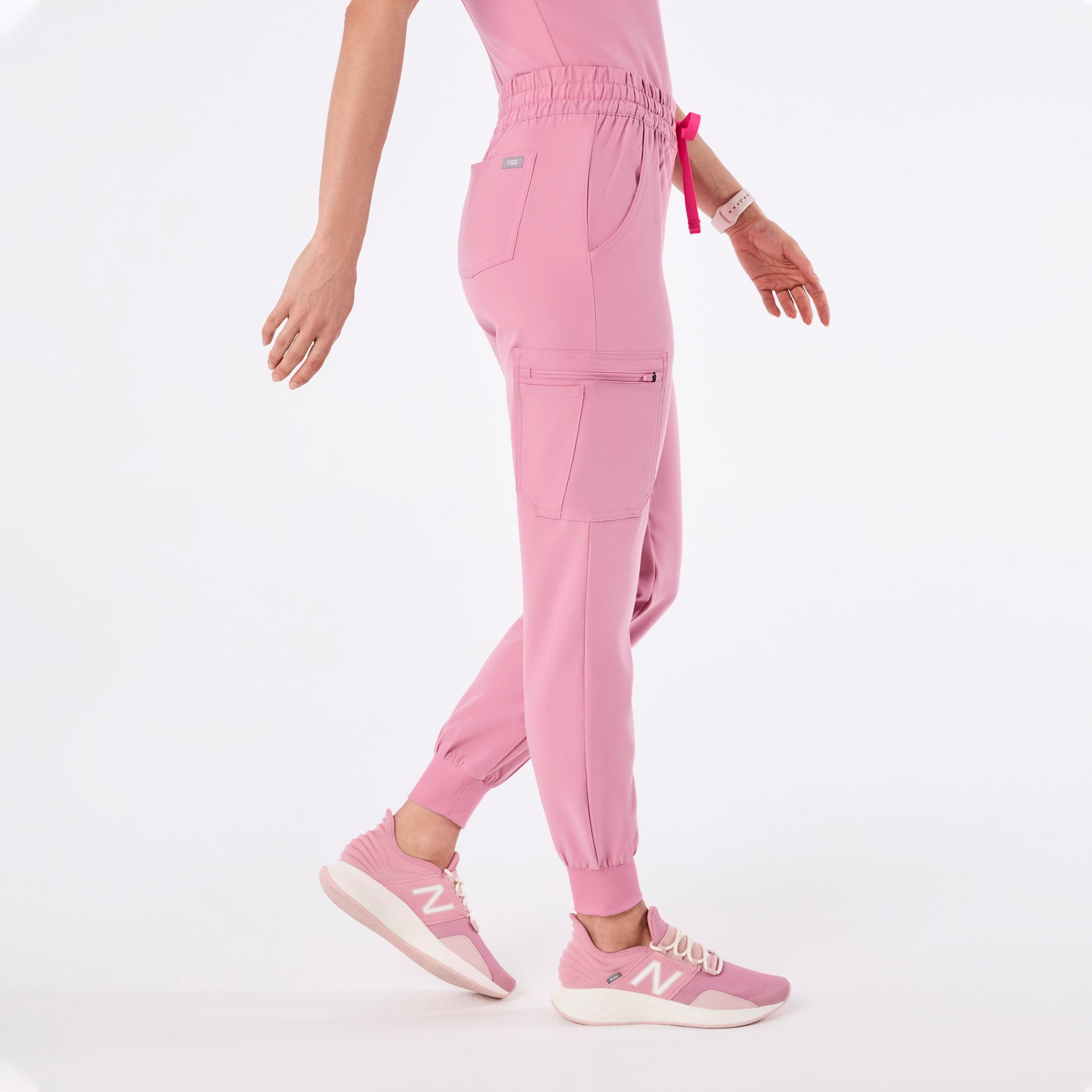 Uman Jogger Scrub Pant - Chalk Pink