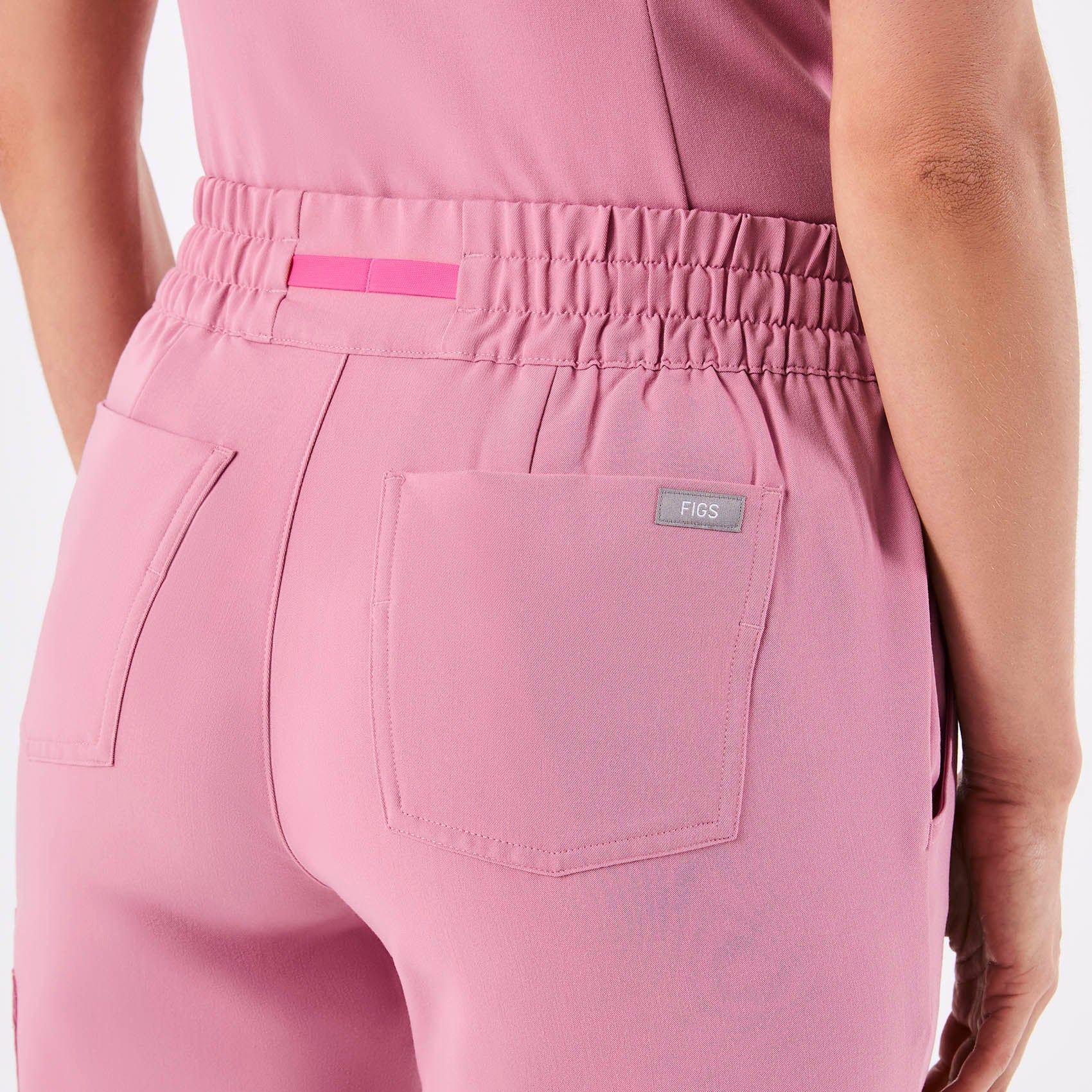 Uman Jogger Scrub Pant - Chalk Pink
