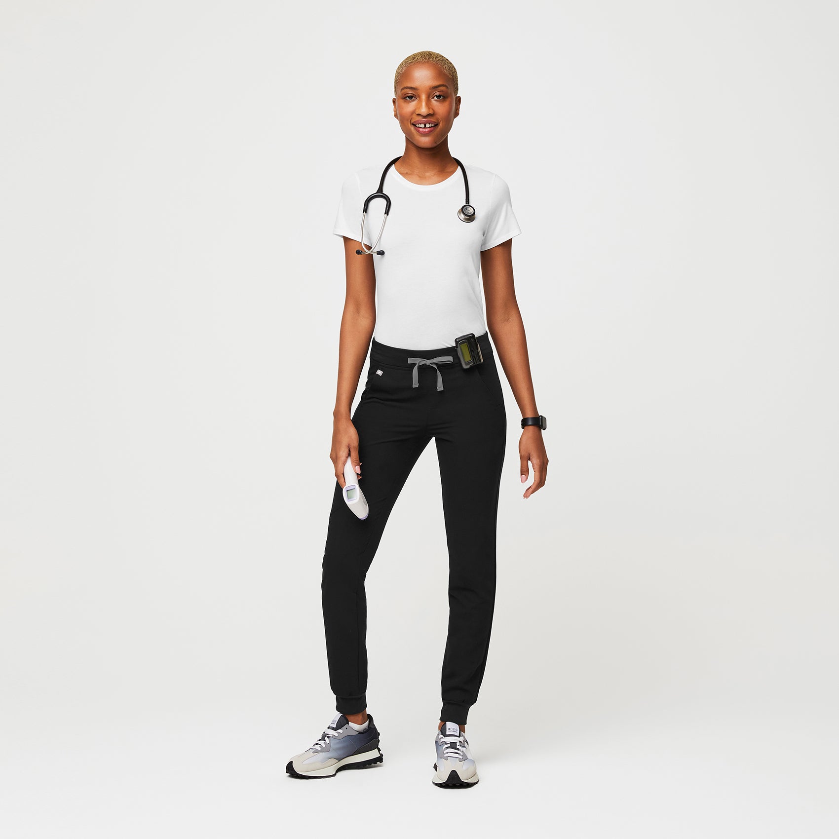 Supersoft Short-Sleeve Underscrub - White