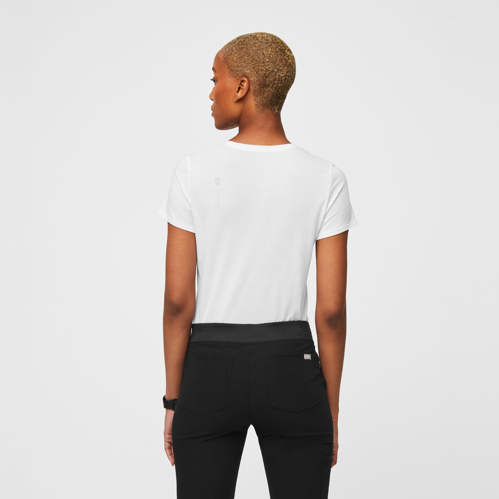 Supersoft Short-Sleeve Underscrub - White