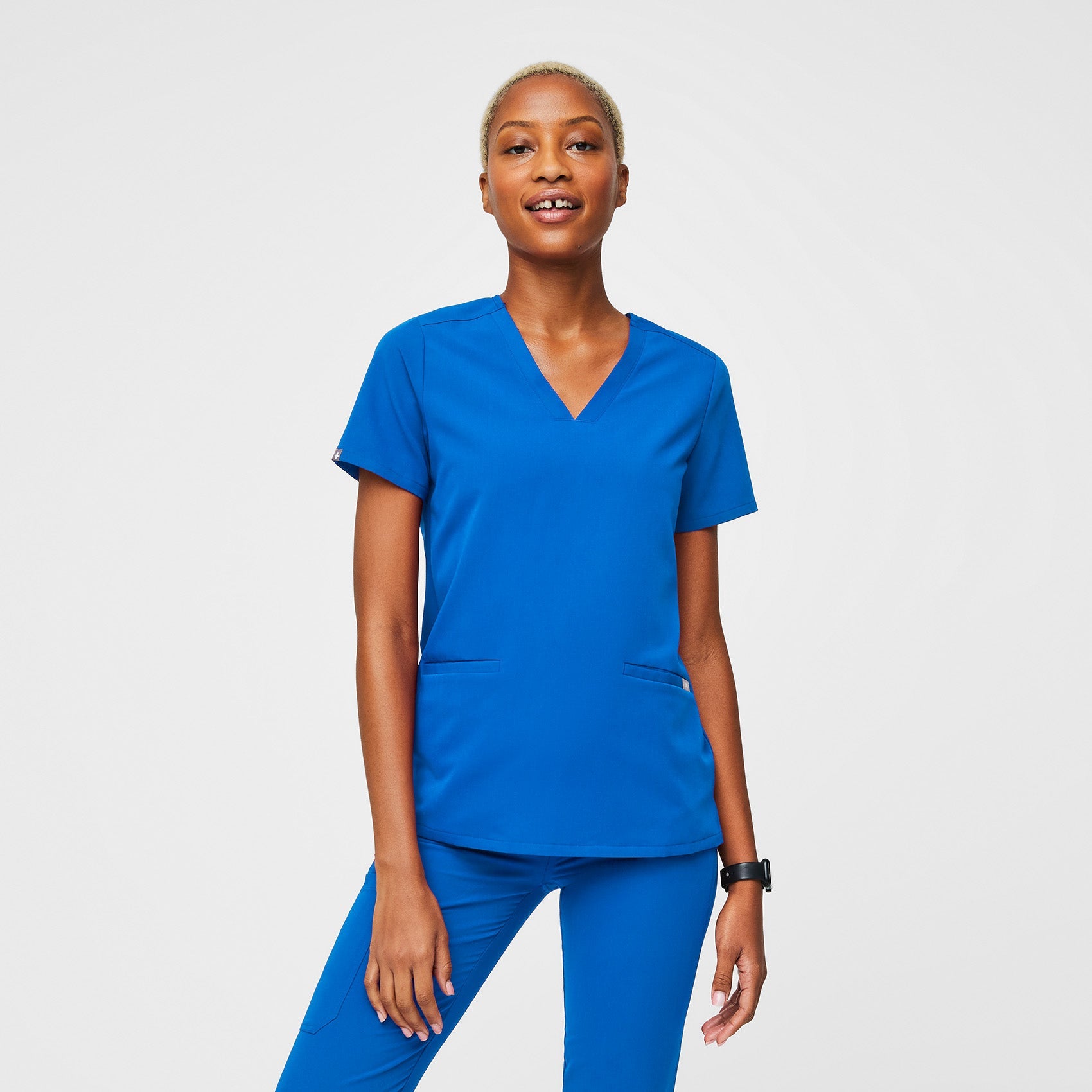Casma Scrub Top™ - Royal Blue