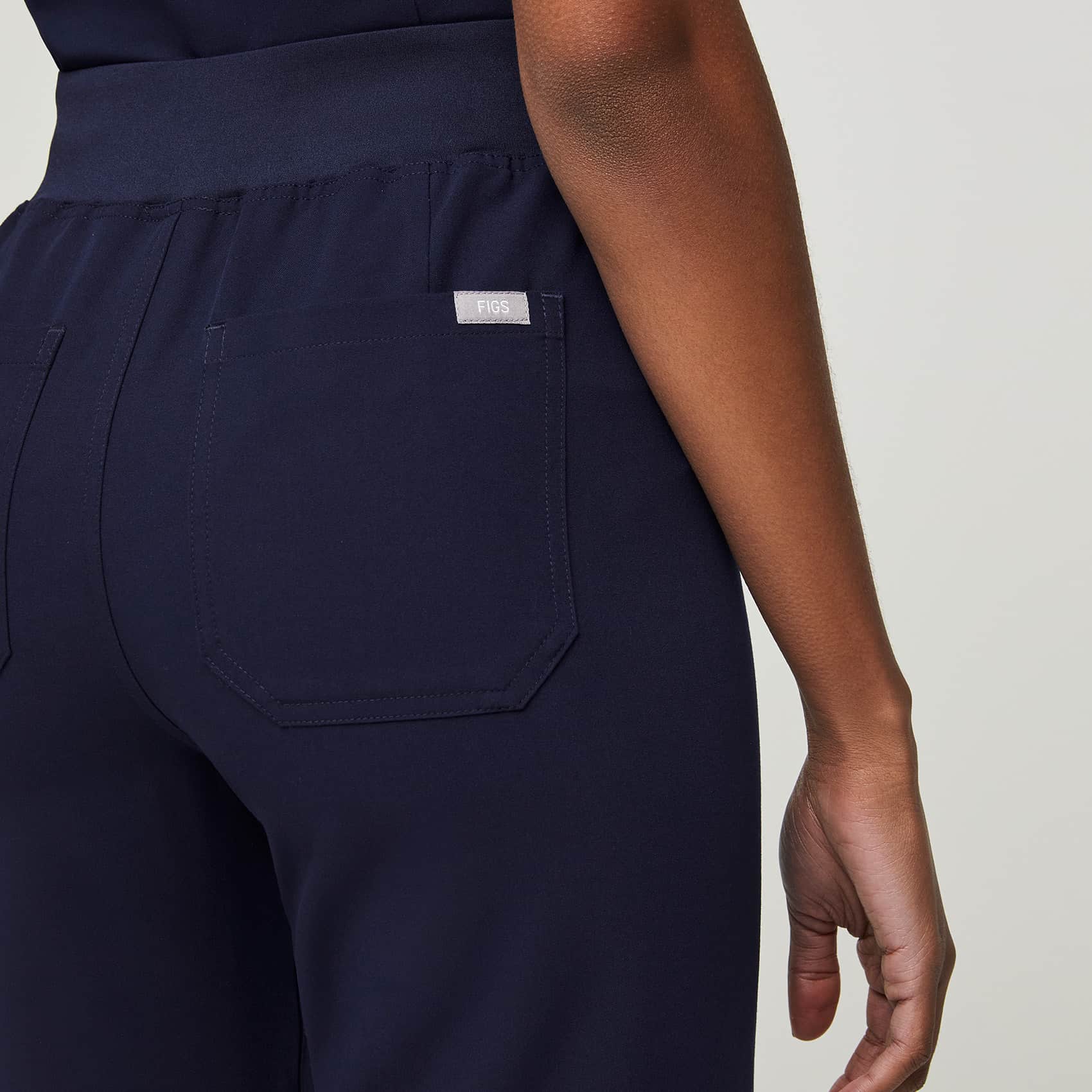 Livingston High-Rise Straight-Leg Scrub Pant™ - Navy