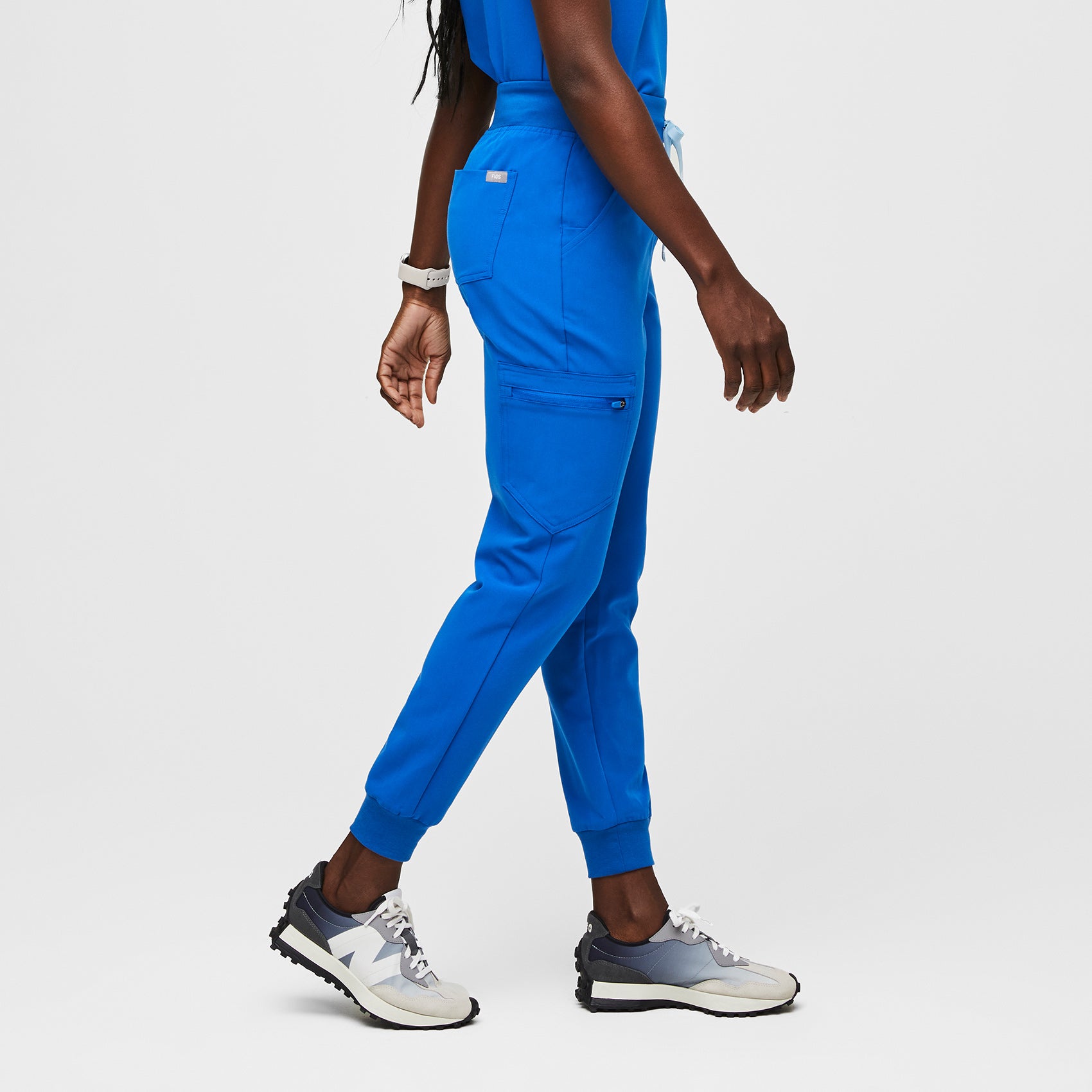Zamora High-Rise Jogger Scrub Pant™ - Royal Blue