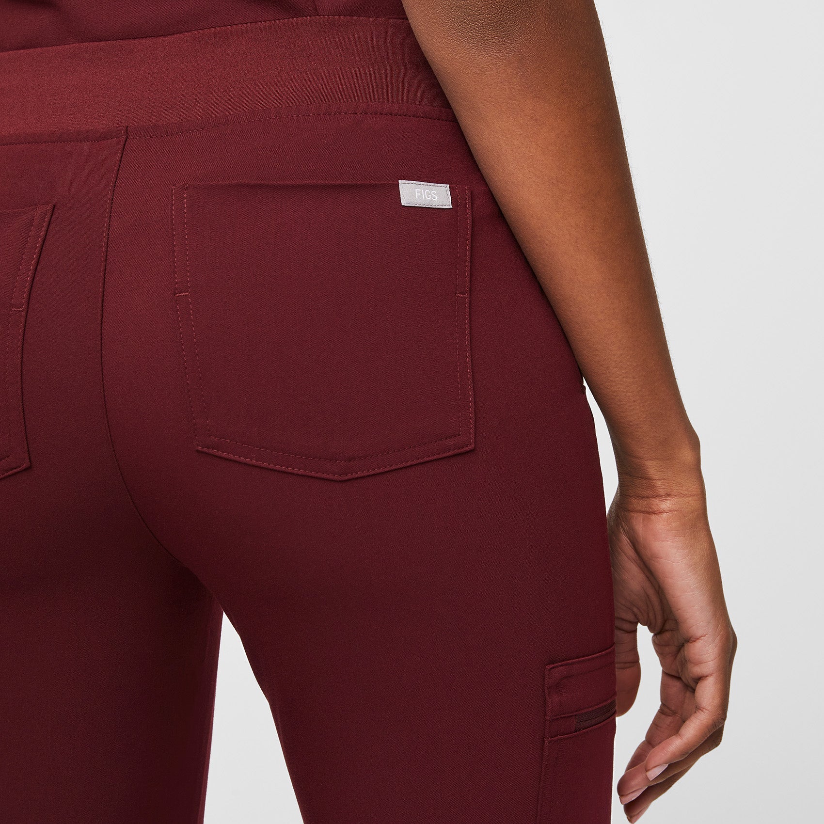 Zamora Jogger Scrub Pant™ - Burgundy